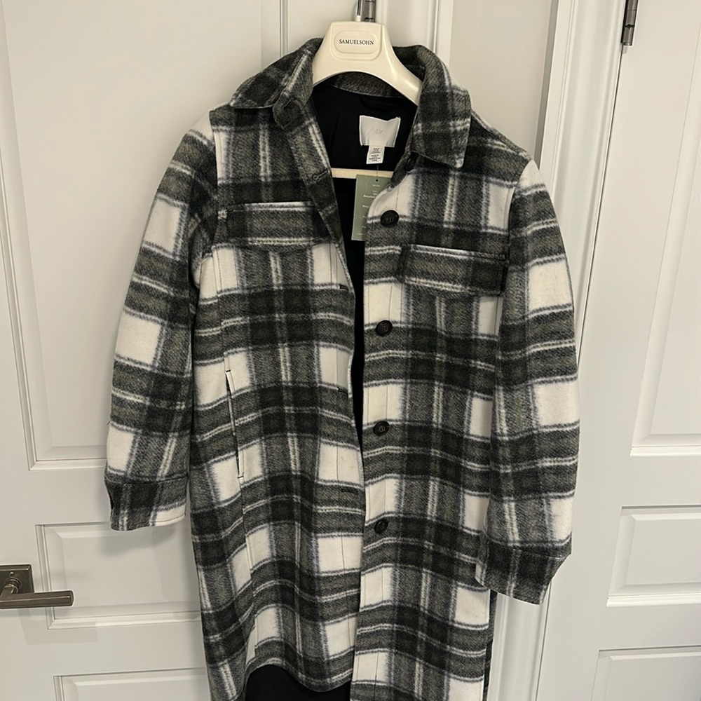H&M shirt coat size XS